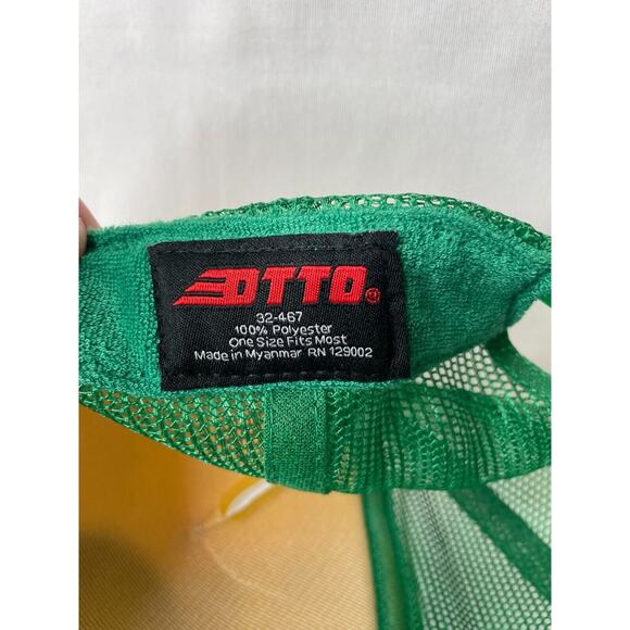 DTTO Turtle Print Mens Green Visor 32 467 One Size Adjustable Hat - Picture 4 of 4